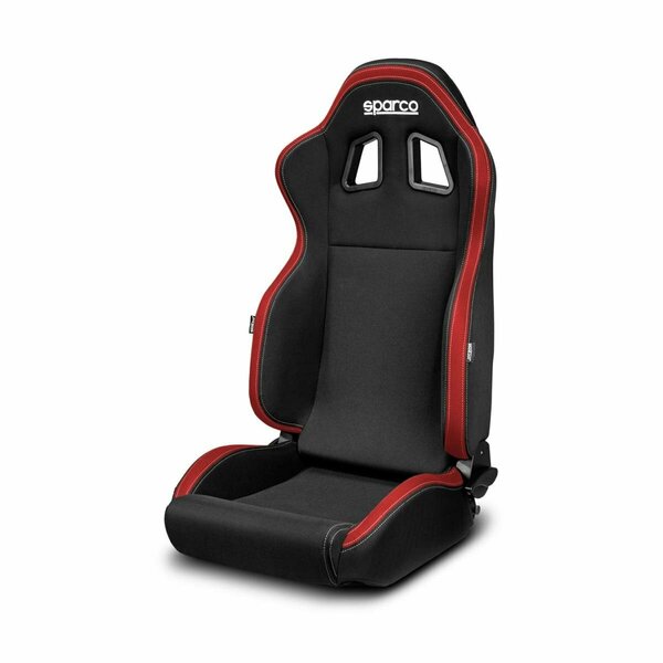 Lastplay R100 Racing Seat, Black & Red LA3849817